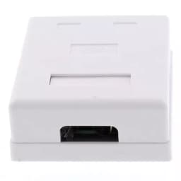 Priza dubla FTP CAT6 conector ecranat pe tencuiala Well 3