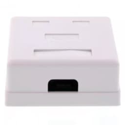 Priza dubla UTP CAT5 conector neecranat pe tencuiala Well 3