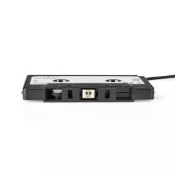 Adaptor caseta - Jack 3.5 mm tata negru NEDIS 3