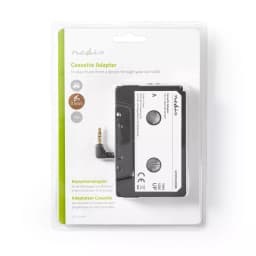 Adaptor caseta - Jack 3.5 mm tata negru NEDIS 2