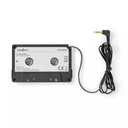 Adaptor caseta - Jack 3.5 mm tata negru NEDIS 1