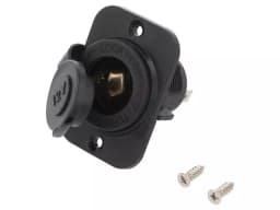 Priza panou soclu bricheta auto x1 12V DC 20A SCI A13-142AP-BB3 1