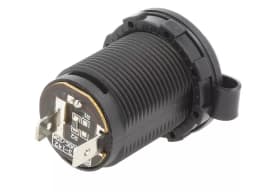 Priza mama bricheta auto panou x1 12-24V DC 20A SCI A13-142E-BB3 4