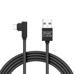 Cablu de date USB - USB Type C Gamer executie 90 negru 2m 2A Delight 1