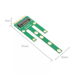 Adaptor M.2 - mSATA verde Orico MSTM2 2