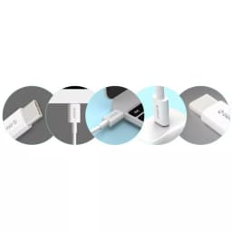 Cablu USB type C tata-tata 1m alb Orico BCU-10 6