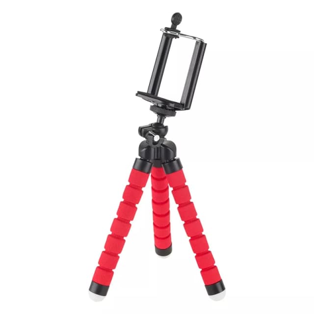 Trepied pentru telefon/camera rosu KRUGER&MATZ