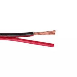 Cablu difuzor 2x4mm OFC CCA rosu-negru transparent 1m NEXUS 20021 1