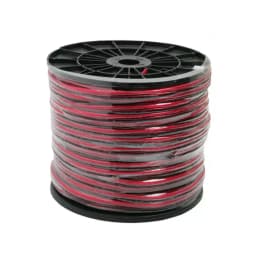 Cablu difuzor 2x4mm OFC CCA rosu-negru transparent 1m NEXUS 20021 2