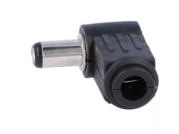 Mufa alimentare DC tata 5.5mm x 2.1mm pe cablu 9mm PC-2.1/5.5K 3