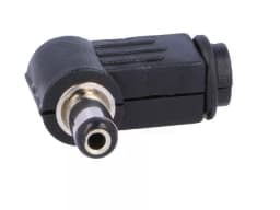 Mufa alimentare DC tata 5.5mm x 2.5mm pe cablu 9mm PC-2.5/5.5K 1