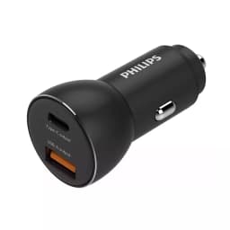 Incarcator auto USB-A SI USB TYPE C 36W 12–24VDC PHILIPS DLP2521 1