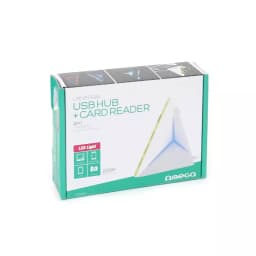 HUB USB 2.0 3 porturi si CARD READER OMEGA 4