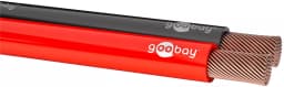 Cablu difuzor 2x2.5mm2 litat cupru OFC negru-rosu 10m Goobay 15099 3