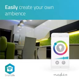 Banda LED 5050 5m Smart Wi-Fi Nedis RGB 2700.6500 5m 11