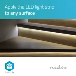 Banda LED 5050 5m Smart Wi-Fi Nedis RGB 2700.6500 5m 13