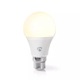 Bec LED Smart WiFi B22 9W 800lm alb cald 2700K Nedis 1