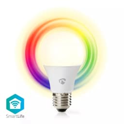 Bec LED Smart WiFi RGB lumina alba calda E27 6W 470lm Nedis NEDIS 1