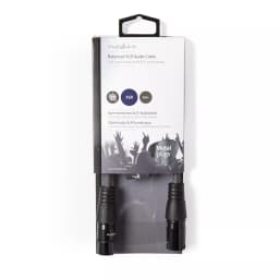 Cablu audio XLR 3-Pini tata - XLR 3-Pini mama Balansat 0.5m GrI NEDIS 3
