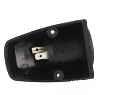 Adaptor aplicat 1x soclu bricheta auto negru SCI A13-142HS 2