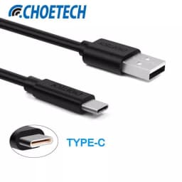 Cablu USB-A - USB TYPE C 3m 2.4A negru Choetech AC0004 1