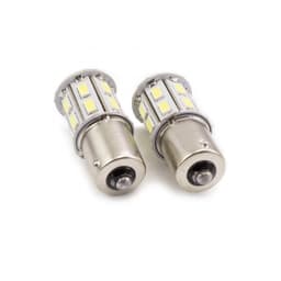 Set becuri LED auto P21W BA15S 12V 500lm 20X5730SMD alb CARGUARD 2buc 2