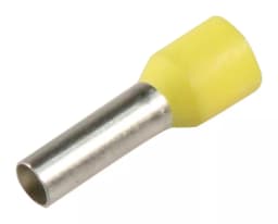 Varf terminal cablu de 6 mm galben 1