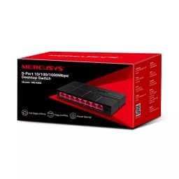 Switch Desktop 8 porturi 10/100/1000 Mbps Mercusys MS108G 3