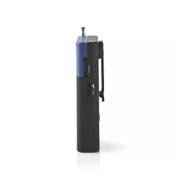 Radio FM de buzunar negru/albastru 1.5W Nedis 3