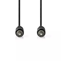 Cablu audio digital coaxial RCA tata - RCA tata 2m negru Nedis 2