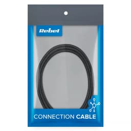 Cablu USB TYPE C - USB TYPE C 1m REBEL 2