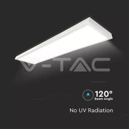 Panou LED aplicabil 40W 4000lm 120x30 cm 6500K alb rece IP20 V-TAC 6