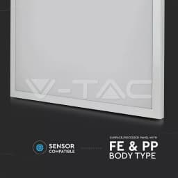 Panou LED 40W 4000lm aplicabil 60cm x 60cm 6500K alb rece IP20 V-TAC 6