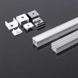 Profil aluminiu pentru banda LED 2m 17.4mm x 12.1mm mat V-TAC 4
