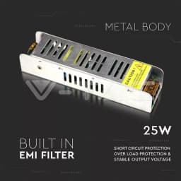 Sursa alimentare SMPS slim 12V 25W 2.1A IP20 V-TAC 2