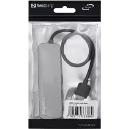 Hub USB 3.0 Sandberg 333-88 Saver 4 porturi argintiu 2