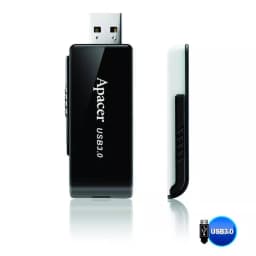 Memorie flash USB 3.2 32GB negru/alb Apacer AH350B AH32GAH350B-1 2
