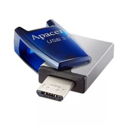 Memorie flash USB 3.1 64GB OTG albastru Apacer AH179BE AP64GAH179U-1 1