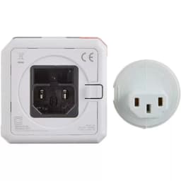 Hub mini USB 2.0 cu 4 porturi alb/rosu Allocacoc PowerUSB HUB 4