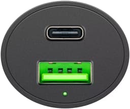 Incarcator 12-24V auto rapid dublu USB si USB type C PD 3A 48W Goobay 2