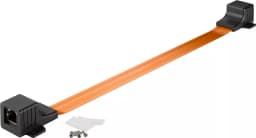 Cablu de trecere fereastra RJ45 LAN ultra-slim 0.25m Goobay 1