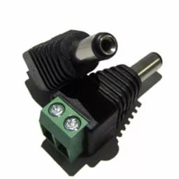 Mufa alimentare DC 2.5x5.5 mm tata prindere rapida tip regleta 2