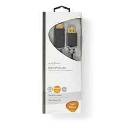 Cablu DisplayPort v1.4 - HDMI 4K 60Hz 2m aurit antracit Nedis 2