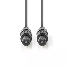 Cablu difuzor 2.5mm SPEAKON 2-pini mama 10m gri Nedis 2