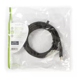 Cablu mini HDMI - HDMI 3m High Speed 4K 30Hz 10.2Gbps cu Ethernet Nedis 2
