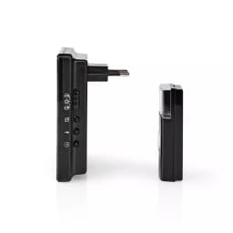 Sonerie fara fir 300m 36 melodii 80dB IP44 negru Nedis 2