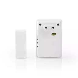 Sonerie fara fir 300m 36 melodii 80dB IP44 alb Nedis 3