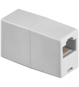 Adaptor prelungire RJ45 mama-mama 8p8c cat5 alb Goobay 1