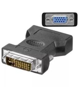 Adaptor DVI-I 24+5 la VGA mama Goobay 1