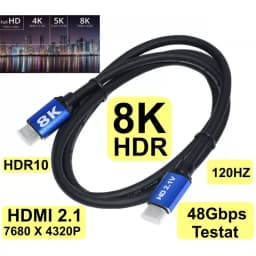 Cablu HDMI v2.1 4K 8K 60Hz 3m tata-tata 1